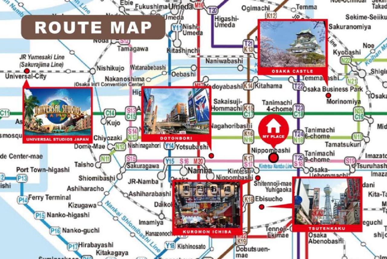 Airspace Nipponbashi Osaka Zewnętrze zdjęcie