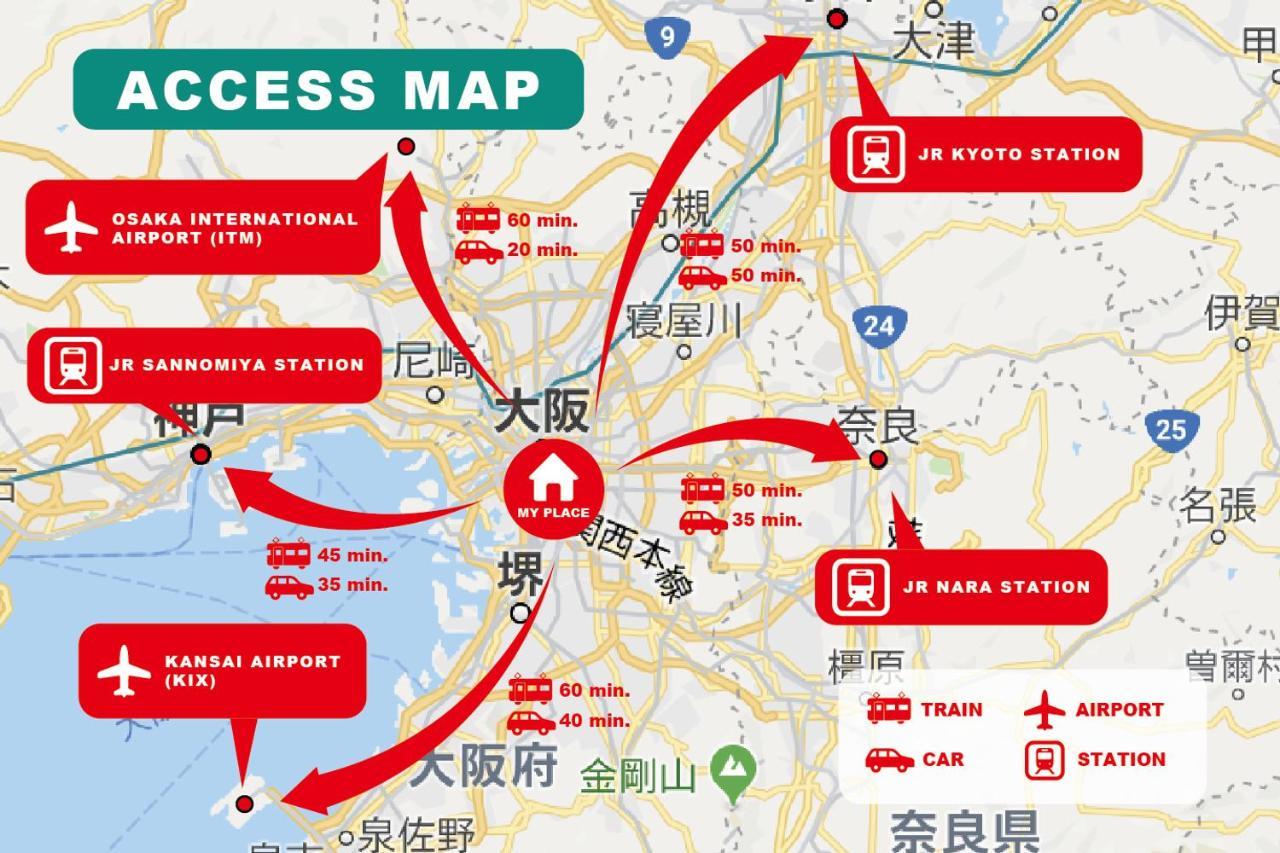 Airspace Nipponbashi Osaka Zewnętrze zdjęcie